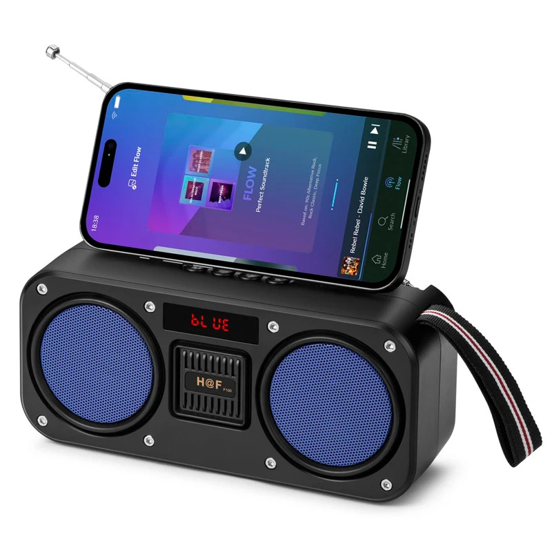 Mini haut‑parleur Bluetooth portable H@F HF‑F100