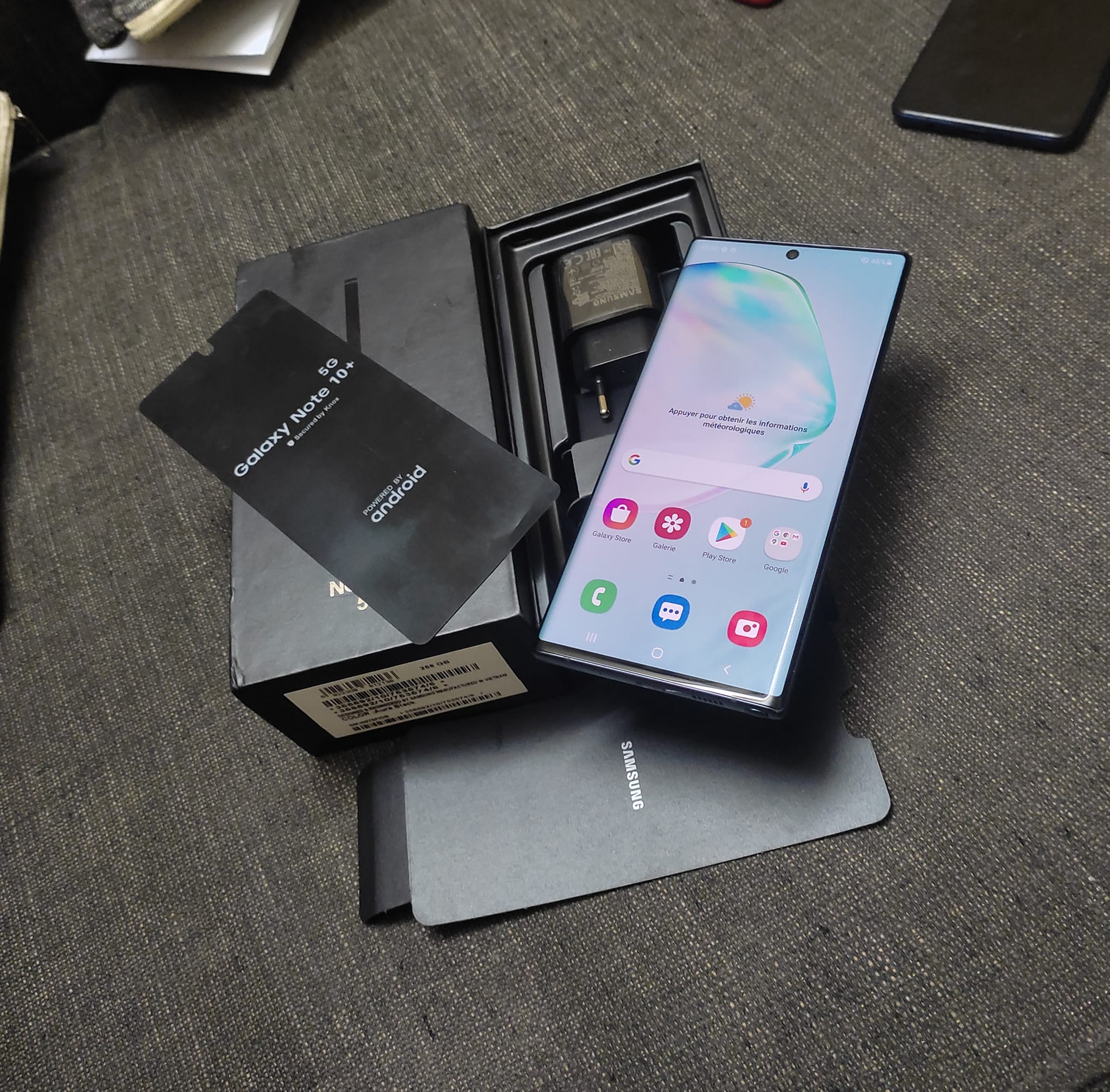 SAMSUNG NOTE 10 PLUS 512GB NEUF EN CARTON