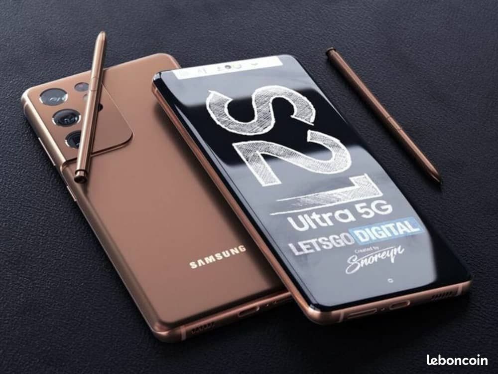 SAMSUNG S21 ULTRA 256GB NEUF EN CARTON