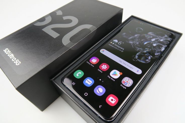 SAMSUNG S20 ULTRA 256GB NEUF EN CARTON