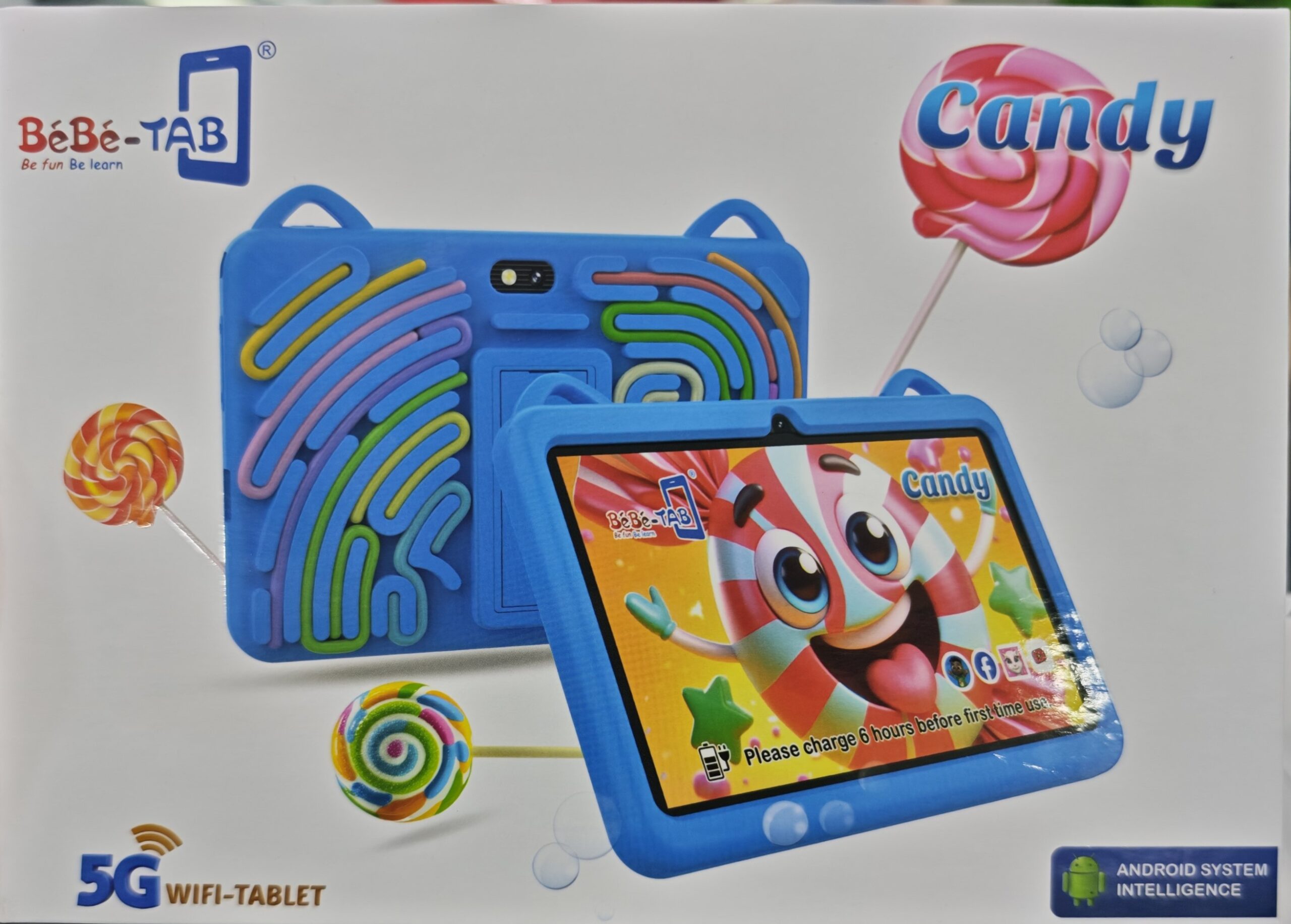 TABLETTE BeBe-TAB – 256GB | 6GB RAM | NEUF EN CARTON (Sans SIM)