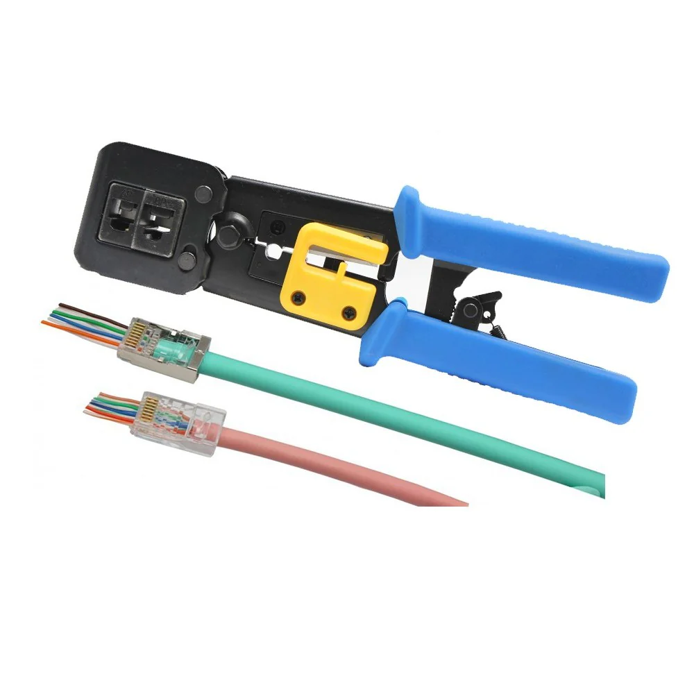 Pince à sertir pour câbles réseau RJ45 / RJ11 / RJ12