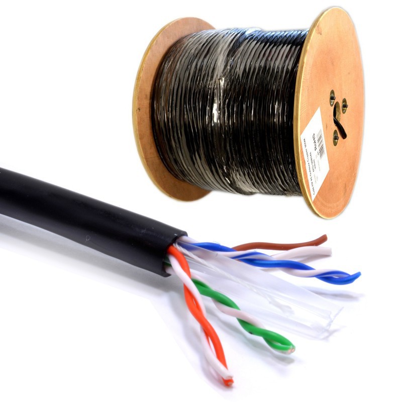 Câble Réseau RJ45  LAN extérieur CAT6 FTP CCA